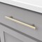 Hickory Hardware Bar Pulls Collection Pull 6-5/16 Inch 160mm Center to Center Champagne Bronze Finish HH075596-CBZ - alternate 3